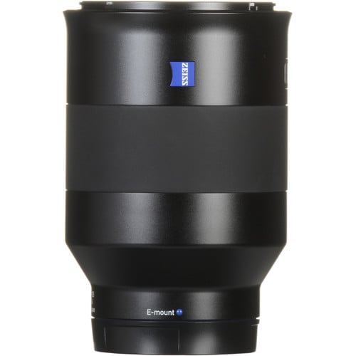 Zeiss Batis 135mm f/2.8 lens for Sony E. Telephoto prime with f/2.8, sharp Zeiss optics, compact design, ideal for portraits, wildlife, and sports.