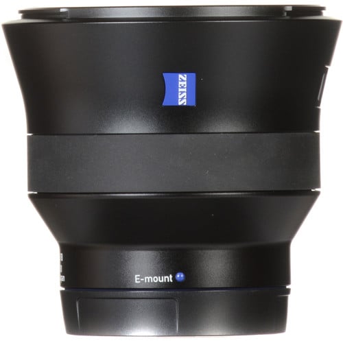 Zeiss Batis 18mm f/2.8 ultra-wide prime lens for Sony E full-frame mirrorless cameras.