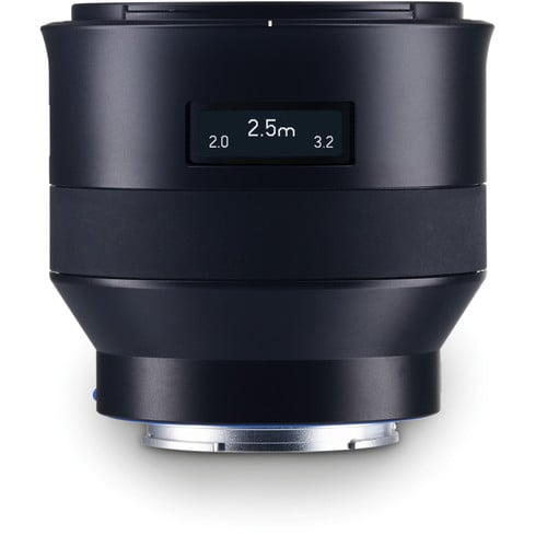 Zeiss Batis 25mm f/2 wide-angle prime lens for Sony E full-frame mirrorless cameras.