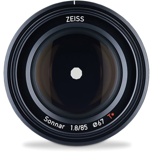 Zeiss Batis 85mm f/1.8 Lens for Sony E-mount, compact telephoto prime with image stabilisation.
