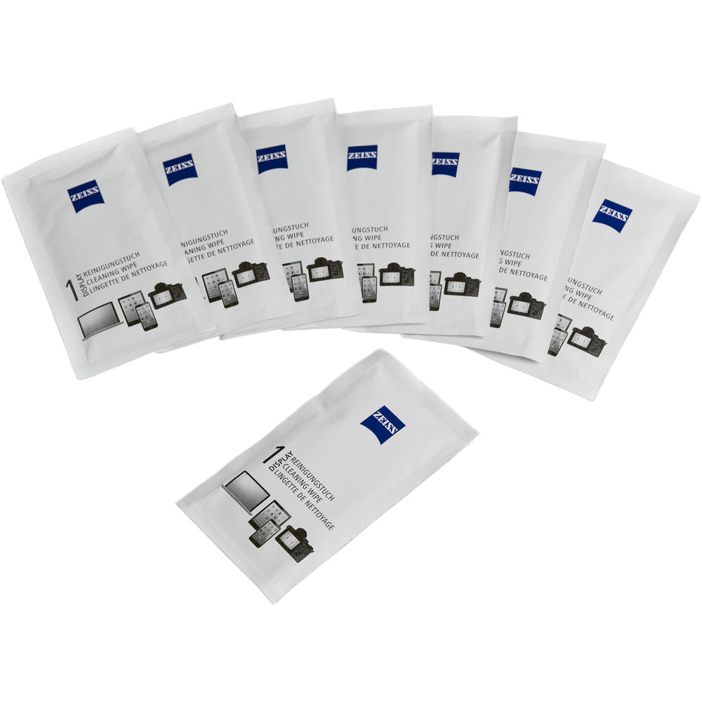 Intended for cleaning display screens on cameras, phones, tablets, and computers. Alcohol-free, display cleaning wipes.