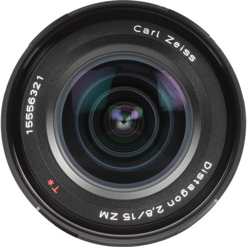 Zeiss Distagon 15mm f/2.8 ZM for Leica M. Ultra-wide, fast f/2.8 aperture, sharp optics, and durable metal build for architecture, landscapes, and interiors.