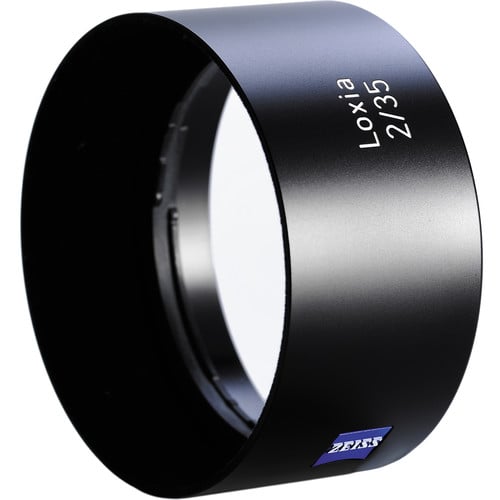 Zeiss Loxia 35mm f/2 for Sony E. Classic wide-angle prime with f/2 aperture, Biogon optical design, manual focus, and durable weather-sealed build.