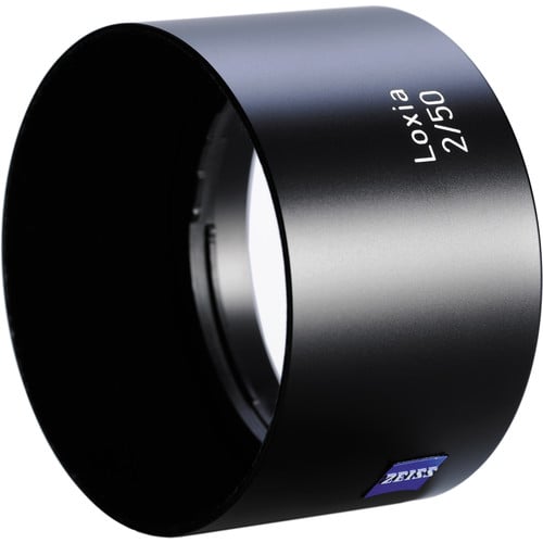 Zeiss Loxia 50mm f/2 for Sony E. Standard prime with f/2 aperture, Planar optical design, manual focus, and durable weather-sealed construction.