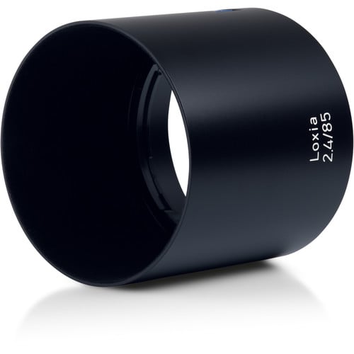 Zeiss Loxia 85mm f/2.4 for Sony E. Short-telephoto prime with Sonnar design, f/2.4 aperture, manual focus, and weather-sealed all-metal construction.