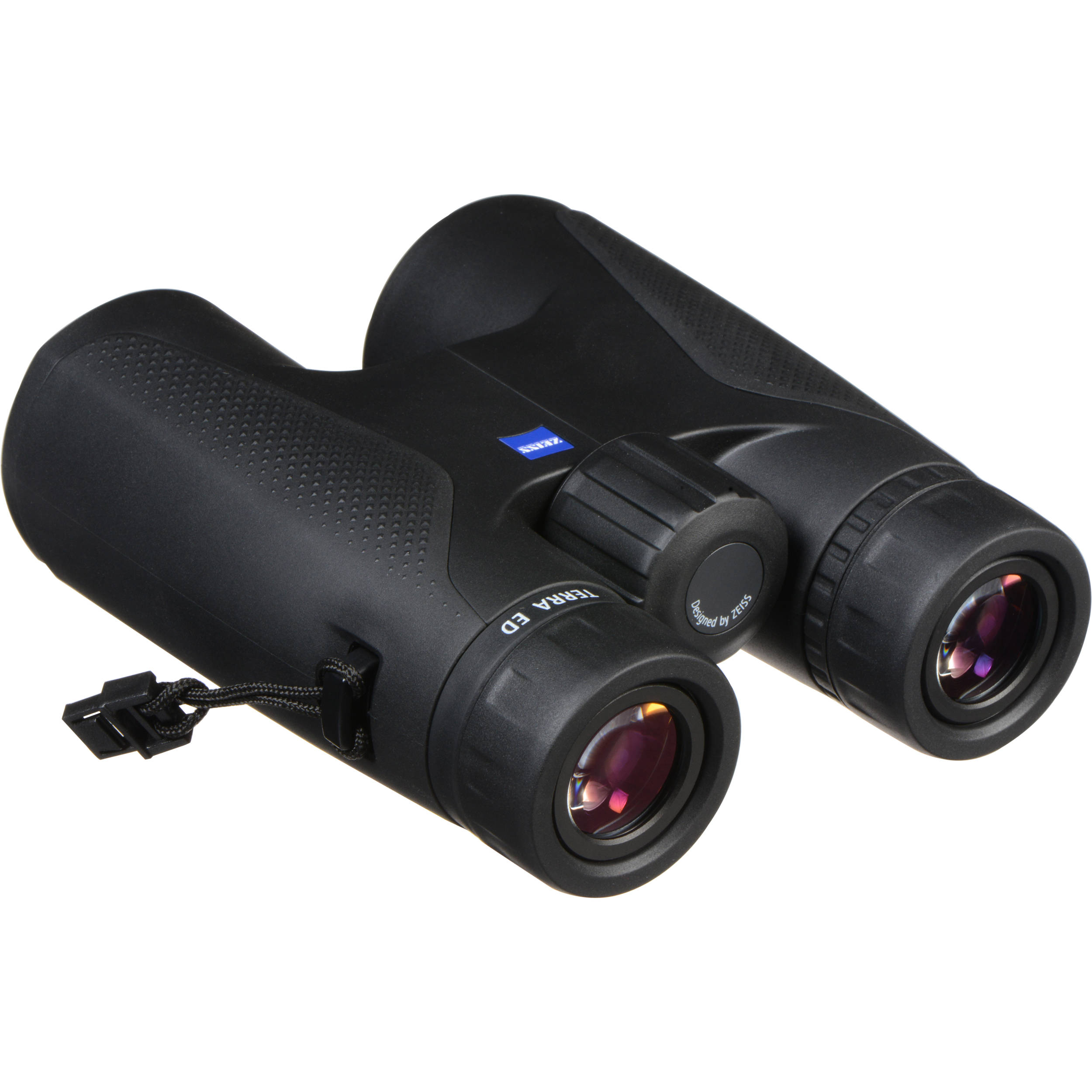 Premium Zeiss Terra 10x42 safari binoculars with wide 60° view and fogproof body.