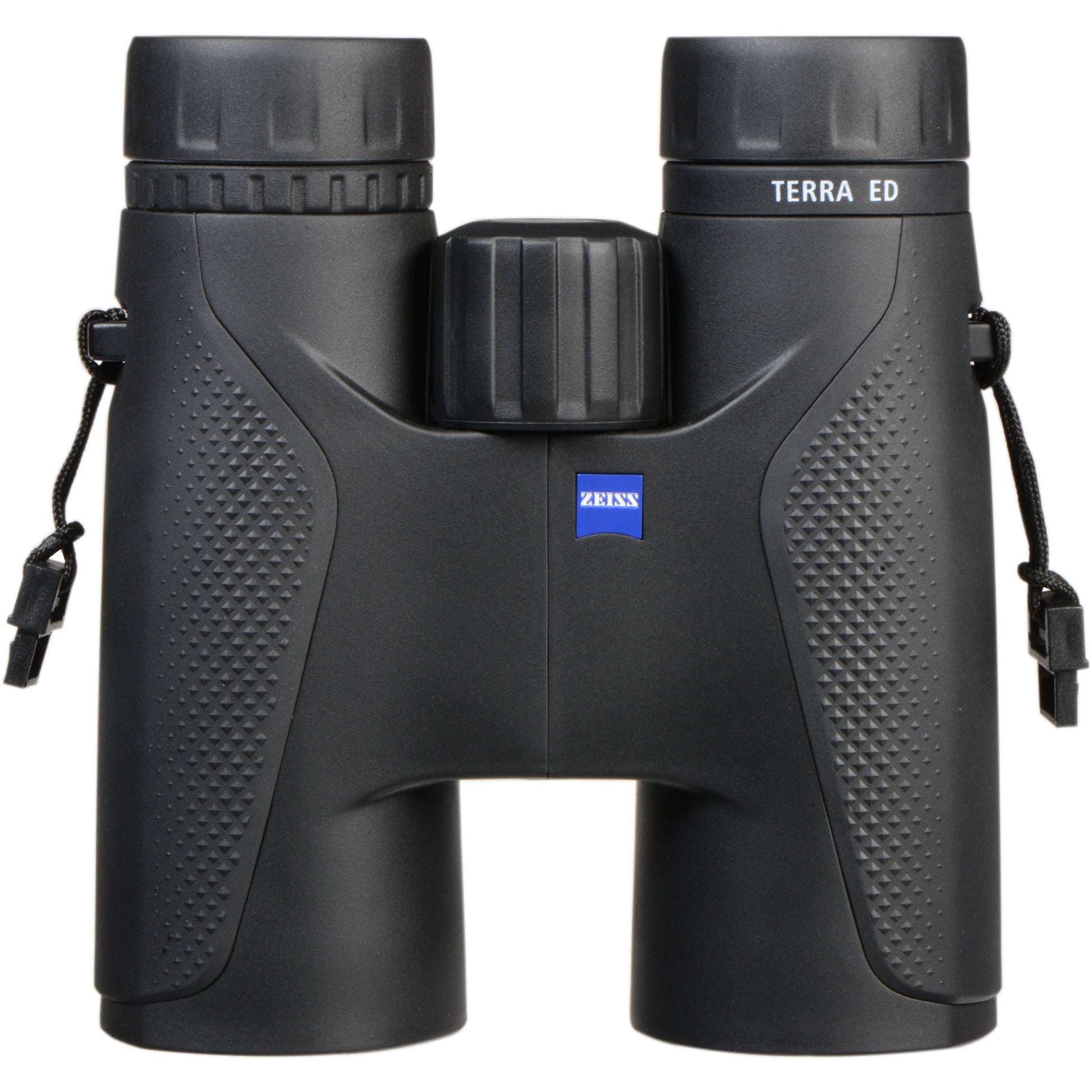 Zeiss Terra ED binoculars on rocky terrain showcasing durable, trail-ready build.