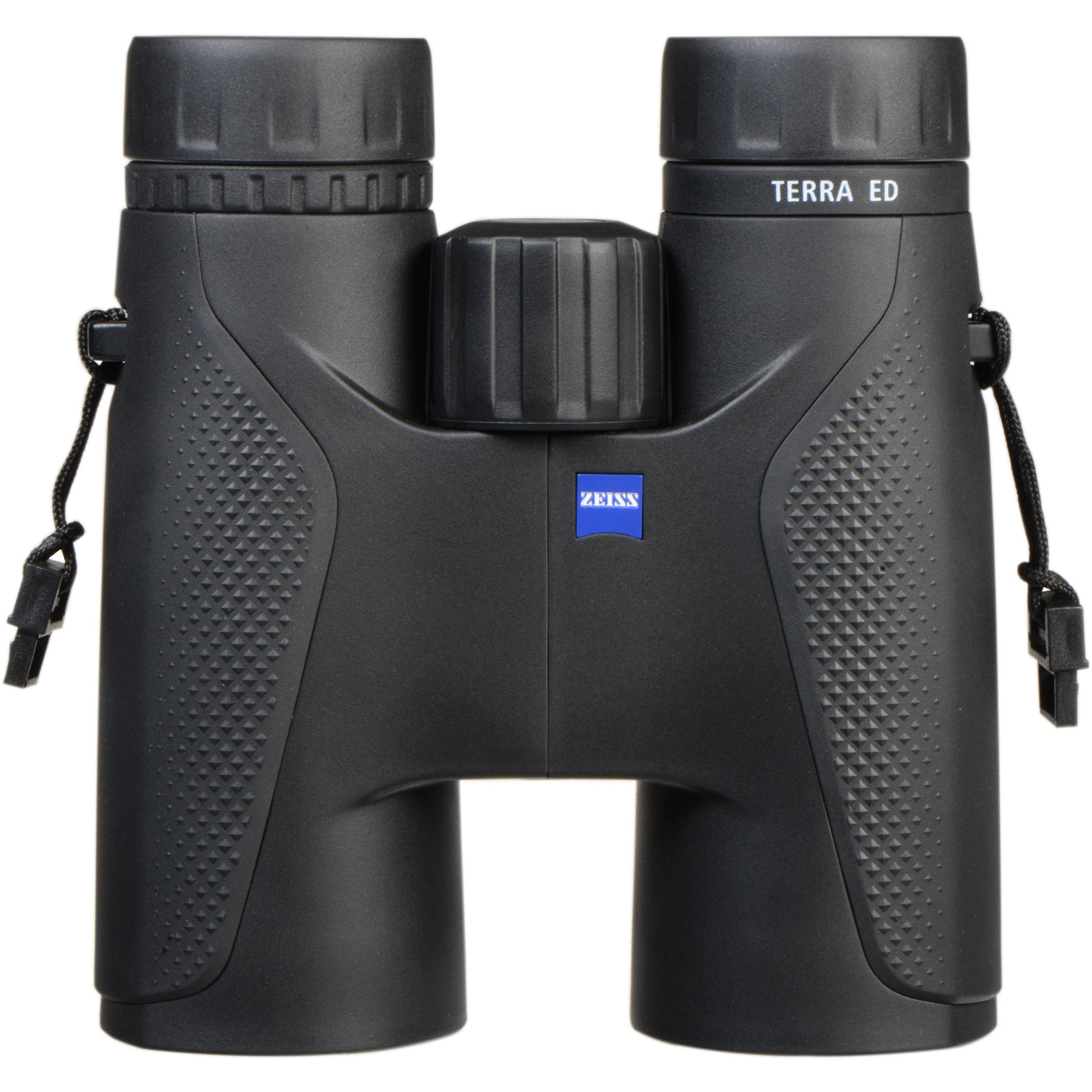 Zeiss Terra ED binoculars on rocky terrain showcasing durable, trail-ready build.