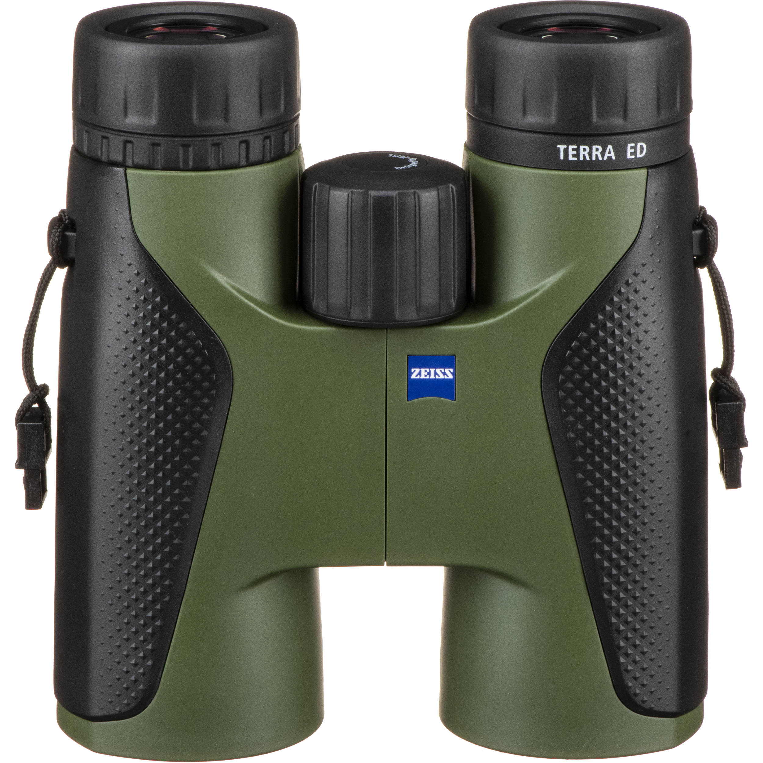 Zeiss Terra ED 10x42 binoculars with ED glass, waterproof build, and compact design for birding and travel.