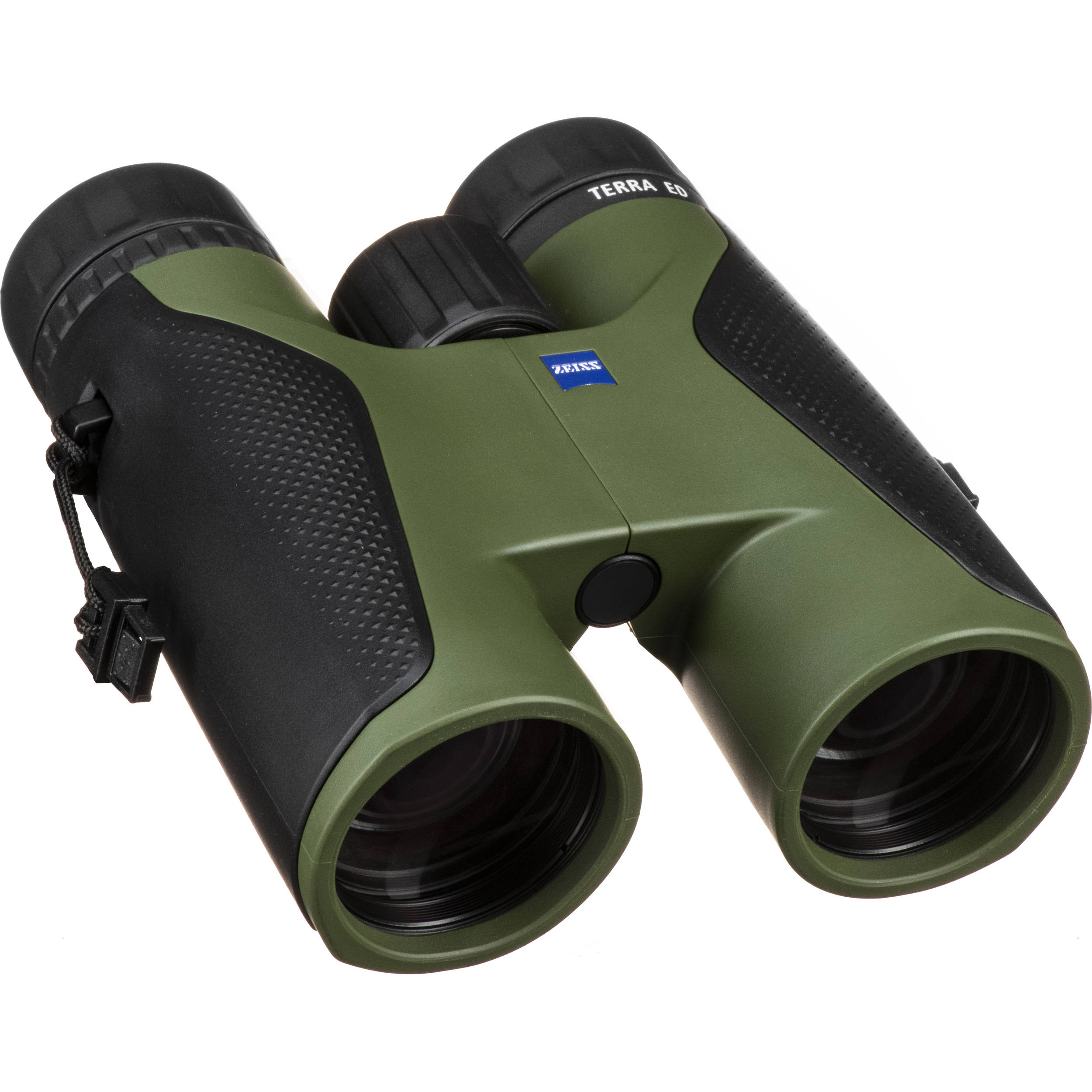 Zeiss Terra ED 8x42 binoculars with ED glass, waterproof design, 8x magnification, and compact build for hunting and outdoor use.