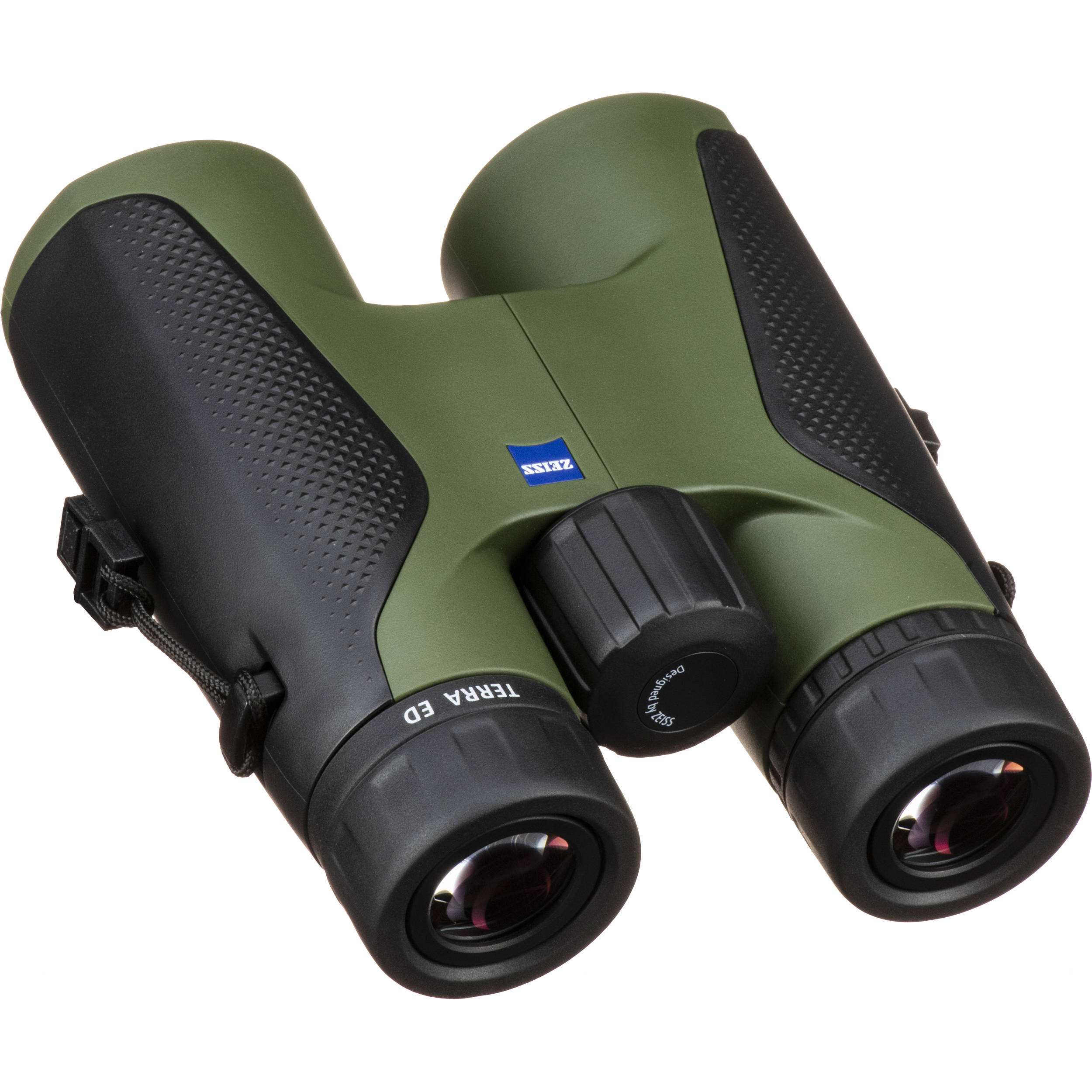 Zeiss Terra ED 8x42 binoculars with ED glass, waterproof design, 8x magnification, and compact build for hunting and outdoor use.
