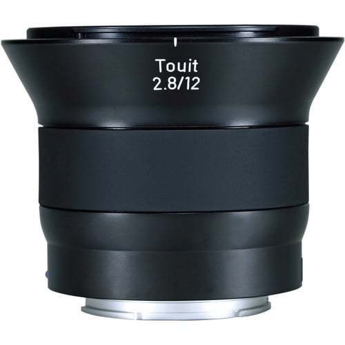 Zeiss Touit 12mm f/2.8 for Sony E. Ultra-wide APS-C prime with f/2.8 aperture, sharp detail, accurate colours, and lightweight, travel-ready design.