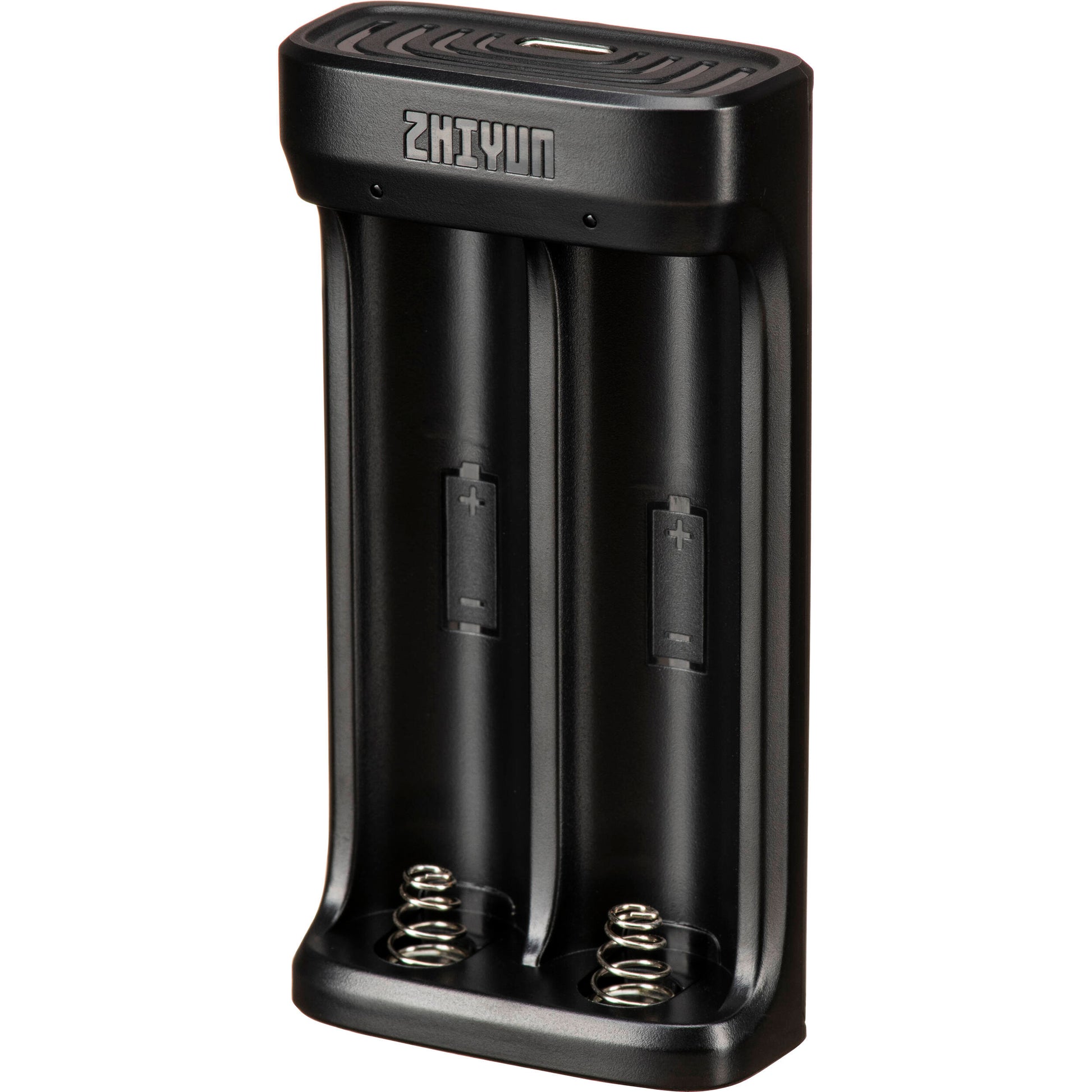Zhiyun dual-slot charger for 2 x 18650 batteries.