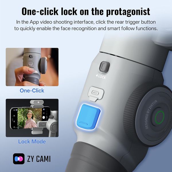 Cinepeer Smooth 5E gimbal with AI tracker.