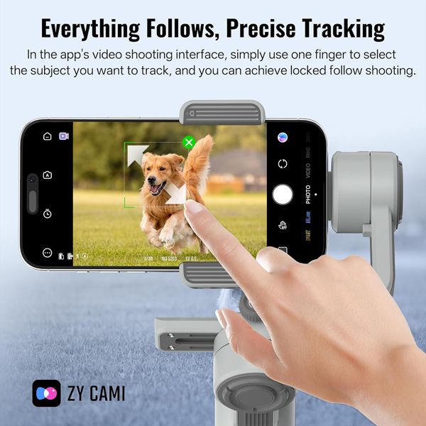 Cinepeer Smooth 5E gimbal with AI tracker.