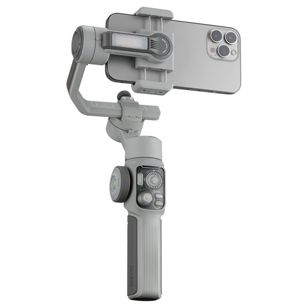 Cinepeer Smooth 5E smartphone gimbal with fill light