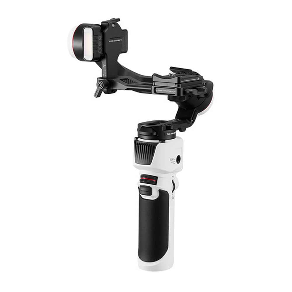 A lightweight handheld gimbal stabiliser, that features a quick-release system and is ideal for vlogging and effortlessly capturing stunning visuals. 