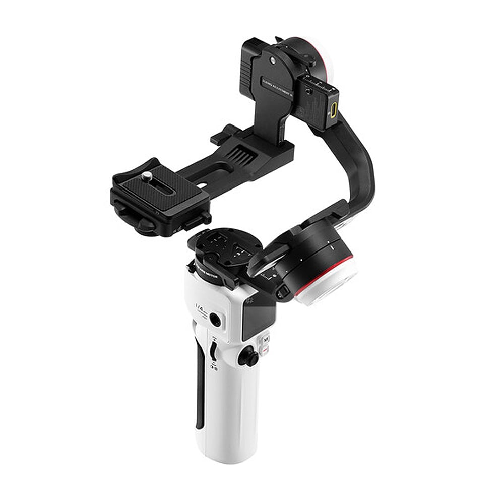 A lightweight handheld gimbal stabiliser, that features a quick-release system and is ideal for vlogging and effortlessly capturing stunning visuals. 