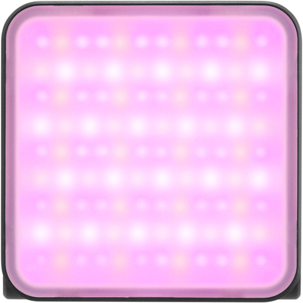 Zhiyun Fiveray M20C RGB LED light combo with adjustable color temperature and RGB modes.