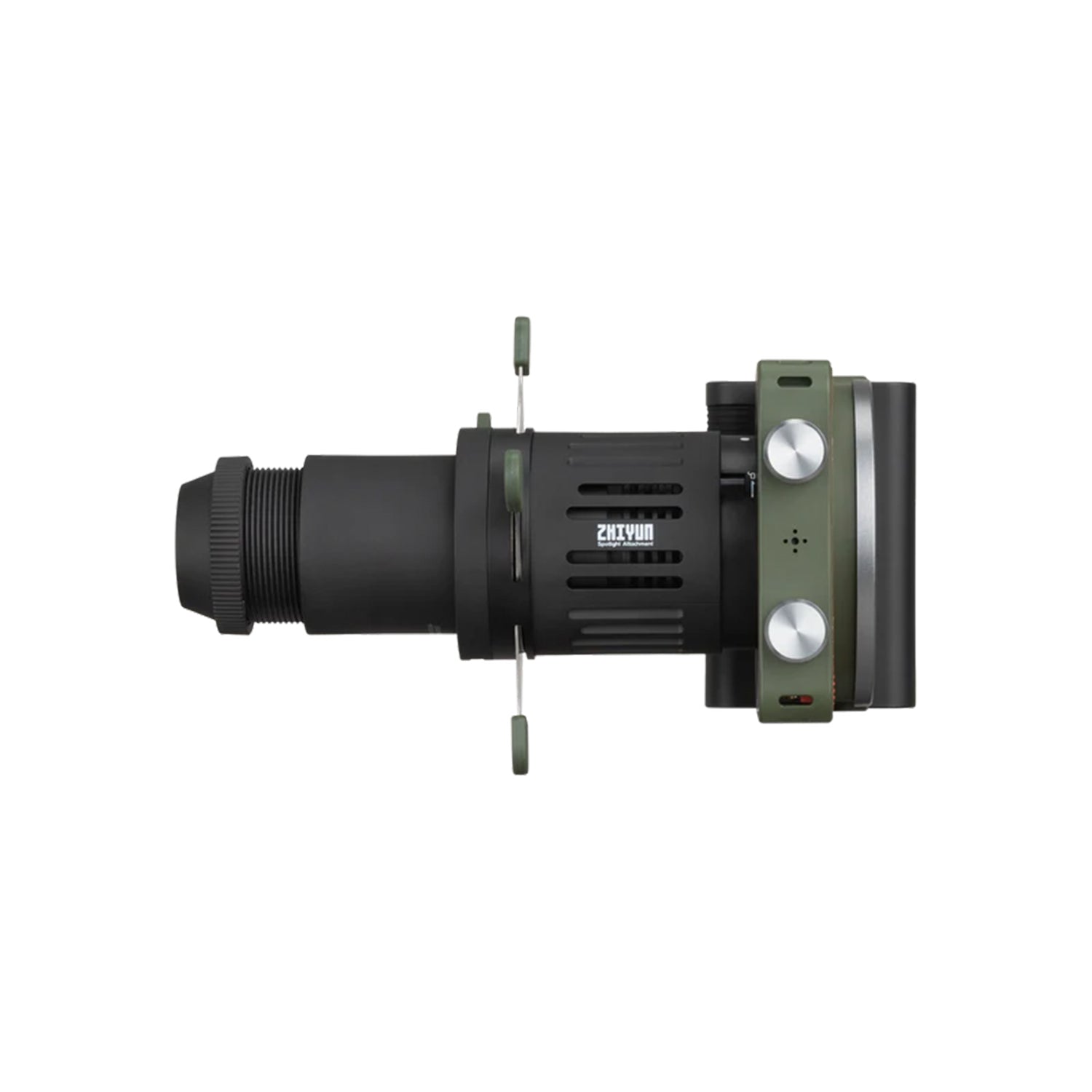 ZHIYUN Spotlight Attachment with adjustable focus and creative gobo projection for professional lighting effects.