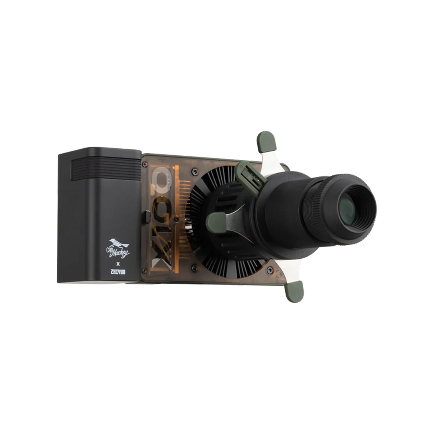 ZHIYUN Spotlight Attachment with adjustable focus and creative gobo projection for professional lighting effects.