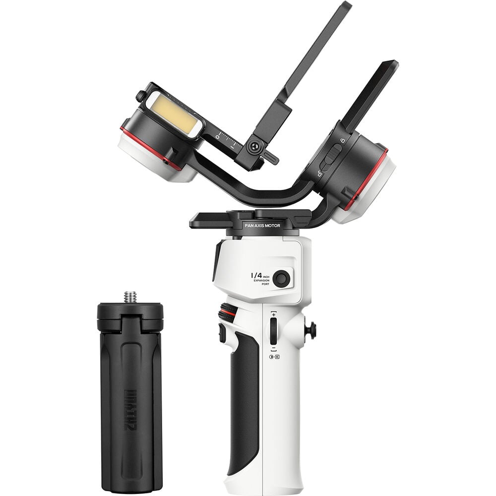 This gimbal stabiliser allows you to freely manoeuvre your camera for longer periods of time, and it's perfect for travelling.